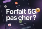 forfait 5G pas cher